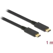 Delock Usb 3.1 Gen 2 10 Gbps cable Type-C to 1 m Pd 5 A E-Marker  85531 4043619855315