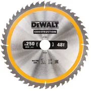 Dewalt Zāģripa 250X30Mm 48T  Dt1957-Qz 5035048095744