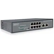 Digitus Dn-95323-1 network switch Unmanaged Fast Ethernet 10/100 Power over Poe Grey  4016032457862 Wlononwcrox62