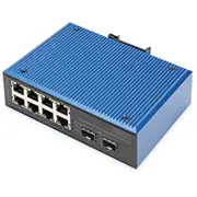 Digitus Industrial 82 port Fast Ethernet Poe switch  Dn-651147 4016032490272 Wlononwcrppuc