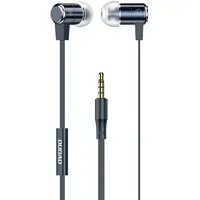 Dudao in-ear headphones headset with remote control and microphone 3.5 mm mini jack blue X13S X13S-Blue  6973687241391