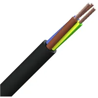 Elektrības kabelis melns 30.75 H03Vv-F 008508 
