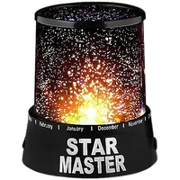 Elight Stm Star Master Divu režīmu Zvaigžņu debesu projektors ar 4X Aa / Usb Vada strāvu Melna  Elig-Stm 4752128077599