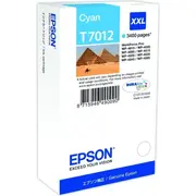 Epson Wp4000/4500 Series Ink Cartridge Xxl Cyan 3.4K  C13T70124010 8715946490090