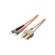 Equip 252332 Infiniband un optiskās ScaronĶiedras kabelis 2 m Sc St Dzeltens  4015867176863 246176