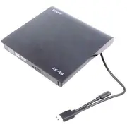 External Dvd drive black Usb A 147X141X17Mm  Savak-59 Ak-59