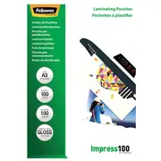 Fellowes Laminating Pouch 100 M A3 pcs  5351205 077511535123