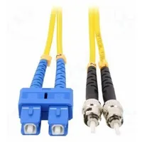 Fiber patch cord  St/Upc- Sc/Upc 1M Lszh Optical fiber 9/125Um St-Sc-1.0-Dx-Lzh 3100001431005