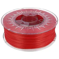 Filament Pla Ø 1.75Mm hot red 200235C 1Kg  Dev-Pla-1.75-Hrd 1,75 Hot Red