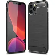 Fusion Trust Back Case Silikona Aizsargapvalks Priekš Apple iPhone 12 Pro Max Melns  Fsn-Bc-Trt-Iph12Pm-Bk 4752243010549 39269097