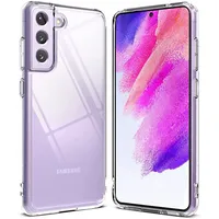Fusion Ultra Back Case 1 mm izturīgs silikona aizsargapvalks Samsung G990 Galaxy S21 Fe caurspīdīgs  4752243028629 Fus-Bc1Mm-G990-Tp