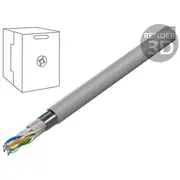 Gembird Cat5E Ftp Lan cable Cca 305M Grey  Fpc-5004E-L