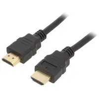 Gembird Hdmi Male - High speed with Ethernet 1.8M 4K Black  Cc-Hdmil-1.8M 8716309108508