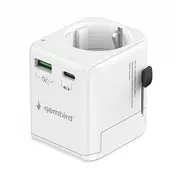 Power Adapter Grounded 20W/Wht Tpa-Eu1A1C20-01-W Gembird  8716309134972