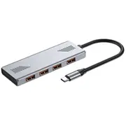 Hub Usb3.2 Gen2 typ C 4Xusb-A  Uhb-Cm-U310-A4-01 8716309137218 Nugemus4P000040