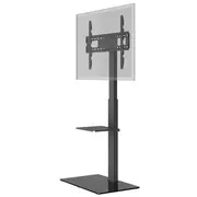Goobay Floor stand  Tv Stand Basic, Size L Swivel 37-70 Maximum weight Capacity 40 kg Black 58526 4040849585265