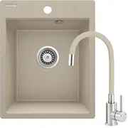 Granite sink with 1-Bowl faucet  Zrcp7103 5907650886464 Wlononwcrgjo1