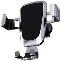 Gravity smartphone car holder for air vent silver Yc08  9145576238233