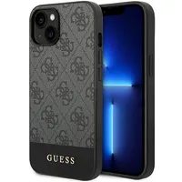 Guess 4G Stripe Case for iPhone 14 Plus Grey  Guhcp14Mg4Glgr 3666339088552
