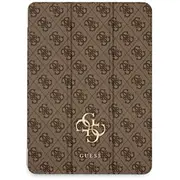 Guess Gufc11Pm24Ps4Sgw iPad Pro 11 2024  brązowy brown Magnetic 4G Big Logo 3666339387983