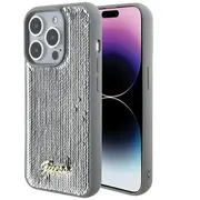 Guess Hc Sequin Script Metal Case Aizsargapvalks Priekš Apple iPhone 15 Pro Max  Guhcp15Xpsfdgss 3666339173180