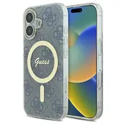 Guess Iml 4G Magsafe Aizsargapvalks Priekš Apple iPhone 16  Guhmp16Sh4Stb 3666339345365