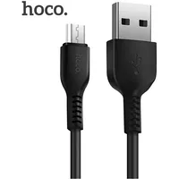 Hoco X20 Usb A Spraudnis / B Micro, 2M 2.0  X20Micro2Mbk 6957531068884