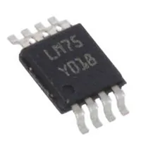 Ic temperature sensor -55125C Msop8 Smd Accur 2C 9Bit  Stlm75Ds2F