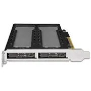 Icy Dock Mb842Mp-B storage drive enclosure Ssd Black, Silver M.2  433204 4713227445665 Wlononwcrshxh