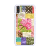 iKins Smartphone case iPhone Xs/S cherry blossom white  T-Mlx36404 8809339473996