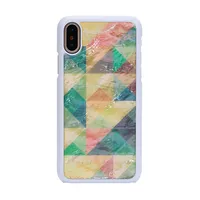 iKins Smartphone case iPhone Xs/S mosaic white  T-Mlx36399 8809339473965