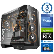 Intop Aqua i7-14700F 32Gb Ddr5 1Tb Ssd M.2 Nvme Rtx5070 12Gb Win11  T207411544070 T244070Wh