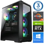 Intop Ryzen 5 3600 16Gb 500Ssd M.2 Nvme Rtx3050 6Gb Win11  7777411567462 Rw67462Wh