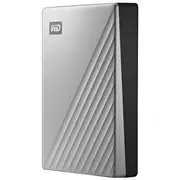 Išorinis kietasis diskas Wd My Passport Ultra Mac 4Tb Usb-C/Usb3.0 Sidabrinis  Wdbpmv0040Bsl-Wesn 718037864136
