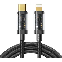 Joyroom S-Cl020A12 Type-C to Lightning 20W Data Cable 1.2M-Black S-Cl020A12-Black  1.2M Bl 6941237196323 044971
