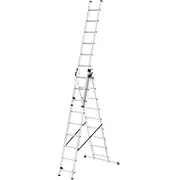 Kāpnes kombinējamās Profistep Combi / alumīnija 3X12 pakāpieni  037312007 4007126025166