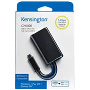 Kensington Ch1000 Usb-C 4 Port Hub  K39124Eu 5028252591614