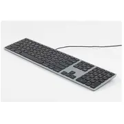 Keyboard aluminum Mac backlit Rgb Space Gray  Fk318Lb-Uk 833742005657 Kl-Mats-018