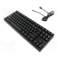 Keyboard black Usb A,Usb C Features mechanical keyboard,RGB  Savgk-Rampage-Bl Savgk-Rampage Blue