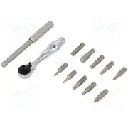 Tools set screwdriver bits hex key,Phillips,Torx 12Pcs.  Wera.set1 05004170001