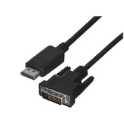 Cable Displayport - Dvi -D M/M 1M black  Ca-Dpdv-10Cu-0010-Bk 5901969416428 Aklagkv00000001