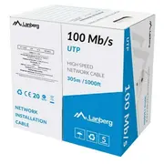 Lanberg Lcu5-10Cc-0305-S Utp solid cable  5901969406306 Aklagks5Utp0001