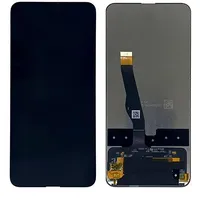 Lcd ekrāns Huawei P Smart Z / Pro 2019 Y9S Y9 Prime Honor 9X ar skārienekrānu melns Hq  Lcd-Hu-Psmartz-Hq-Bl 4400000054373
