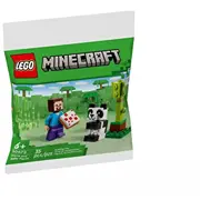 Lego 30672 Steve and Baby Panda  Lego-30672 5702017567440