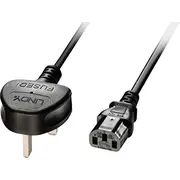 Lindy 3M Uk 3 Pin to C13 Mains Cable  30434 4002888304344 244135