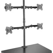 Lindy Quad Display Bracket w/ Pole Amp Desk Clamp  40659 4002888406598