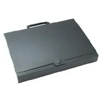 Mape portfelis Multi-S A4/45Mm ar pogu,  melna krāsa Ms5031