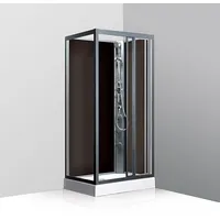 Masāžas dušas kabīne  Vento Torino 70X90X205Cm, labais izpildījums Zs-1052R R 4752083101261 90191090
