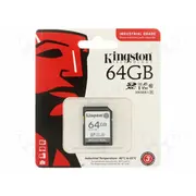 Memory card Sdhc 64Gb industrial Class 10 Uhs I U3 R 100Mb/S  Sdit/64Gb