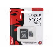 Memory card microSDHC,microSDXC 64Gb industrial R 100Mb/S  Sdcit2/64Gb